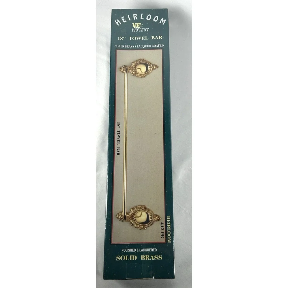 NEW Vintage Vincent Heirloom Solid Brass 18
